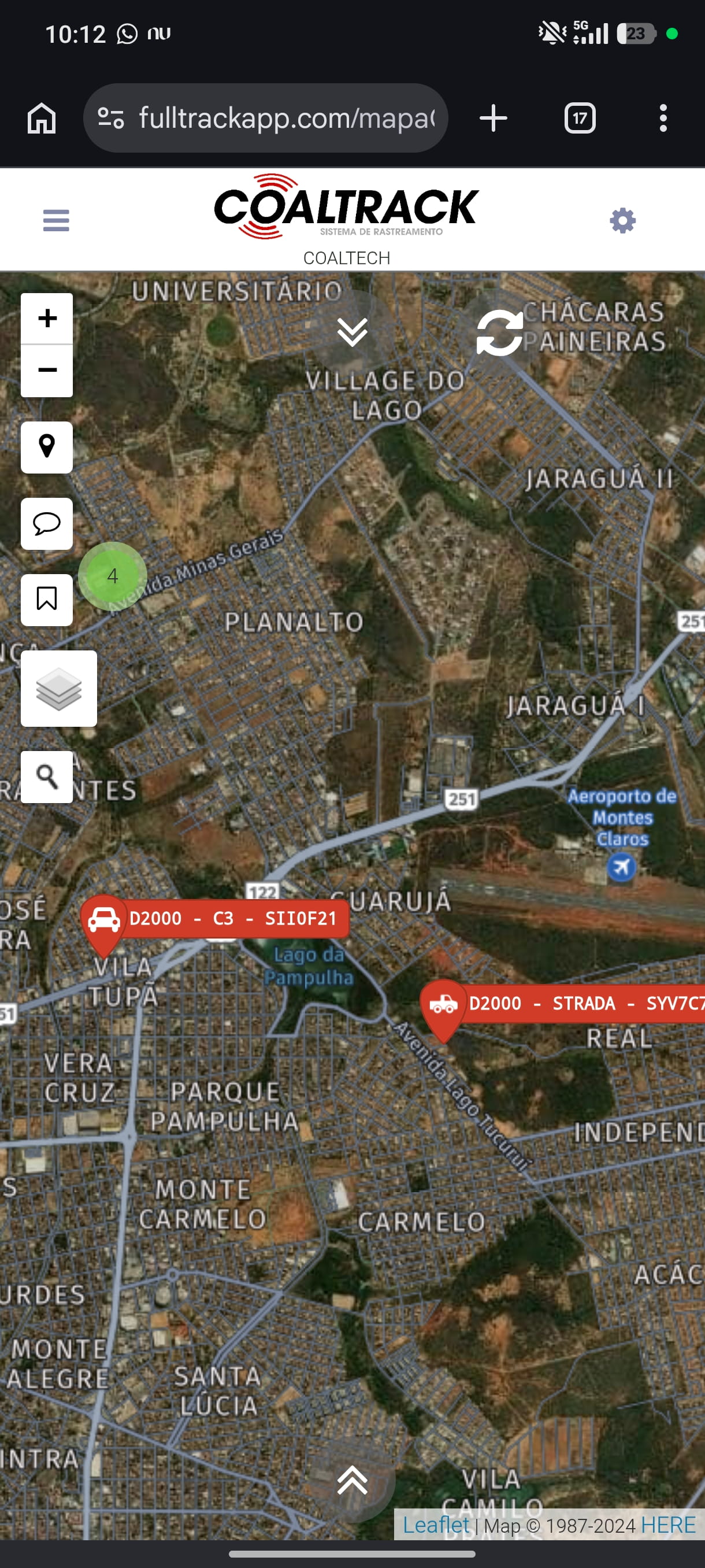 Coaltrack  —  mobile
