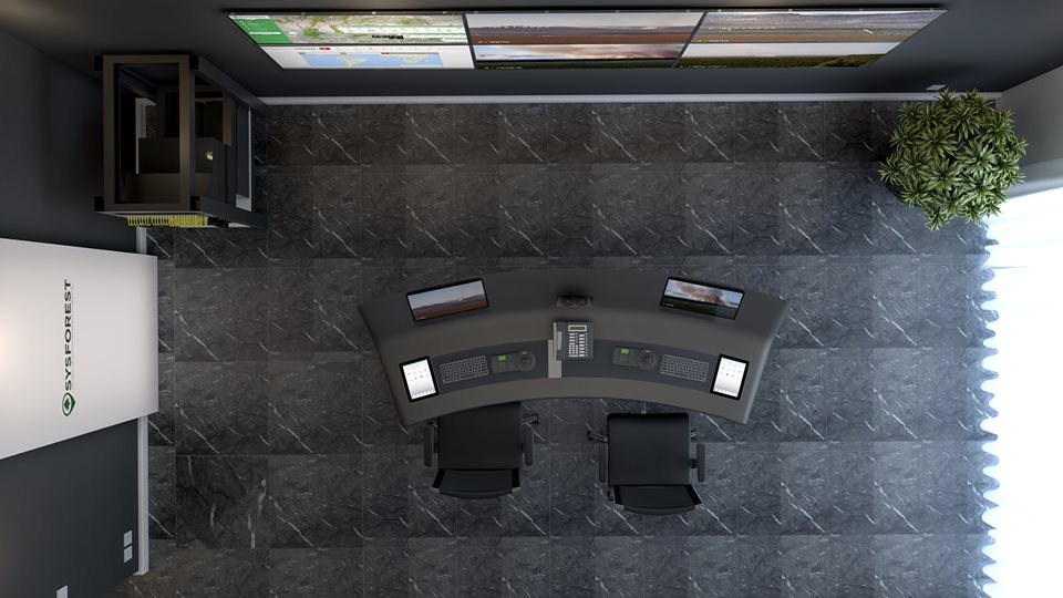 SYSFOREST — sala de monitoramento 3